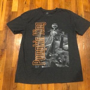 Jack skellington pumpkin king t shirt.